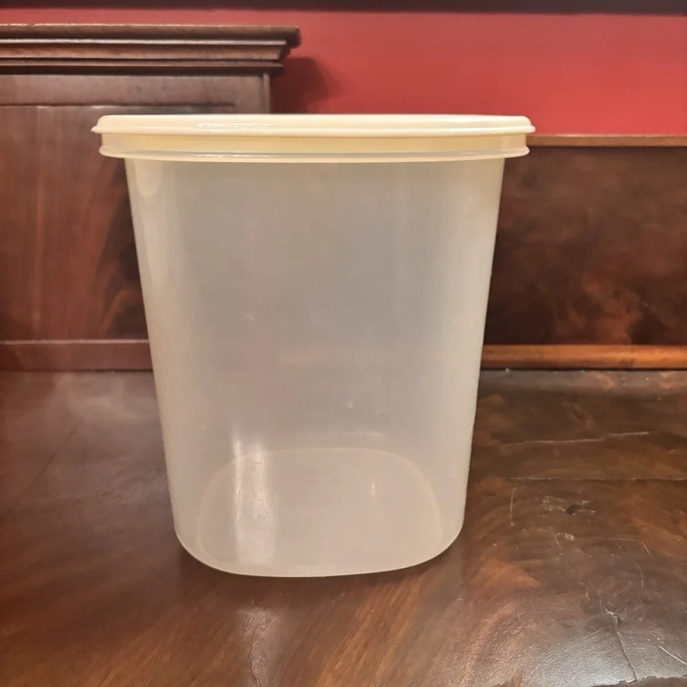 Vintage Rubbermaid‎ Servin Saver #6 12 Cup 3 Qt Container Almond Lid Food